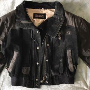 Tarazzia International Vintage Leather Jacket